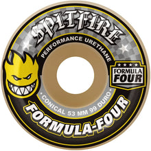 Load image into Gallery viewer, SPITFIRE FORMULA FOUR CONICAL 52MM 99D (Set of 4)
